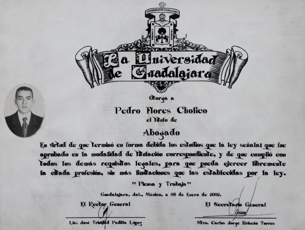 Dr. Pedro Flores Cholico